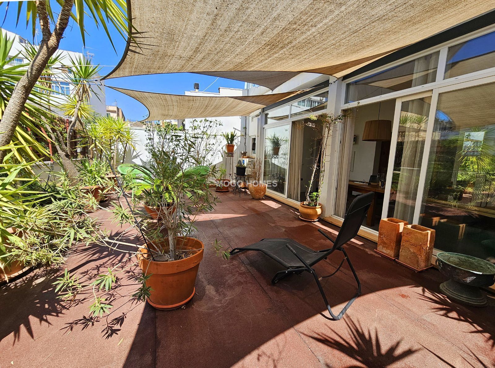 Terrace of Flat for sale in  Palma de Mallorca  with Heating, Terrace and Balcony