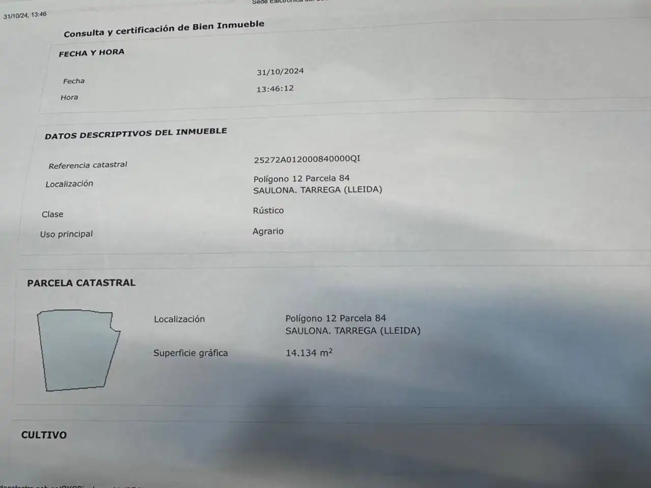 Wohnbaugrundstück zum Verkauf in Poligono  poligono  parcela 84, imagen 3