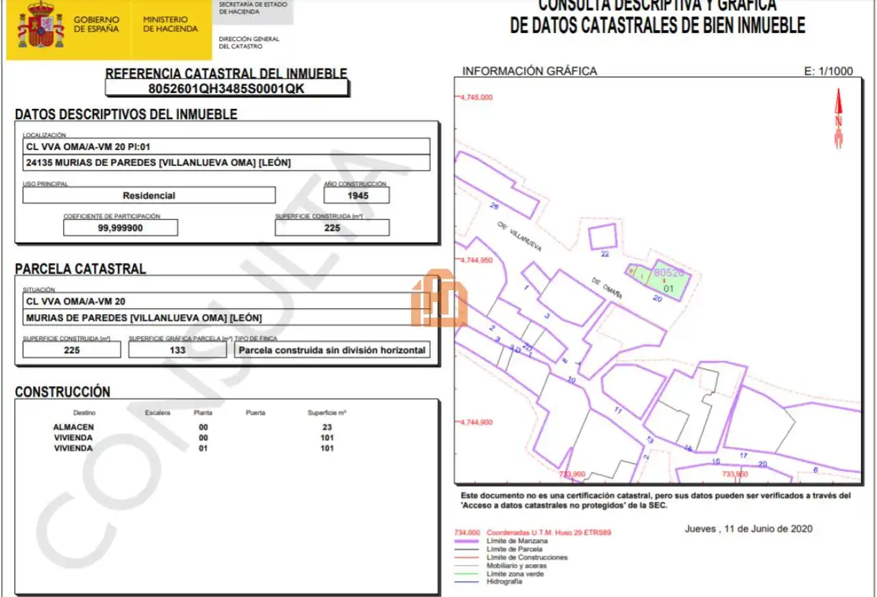 Houses for sale in Murias de Paredes