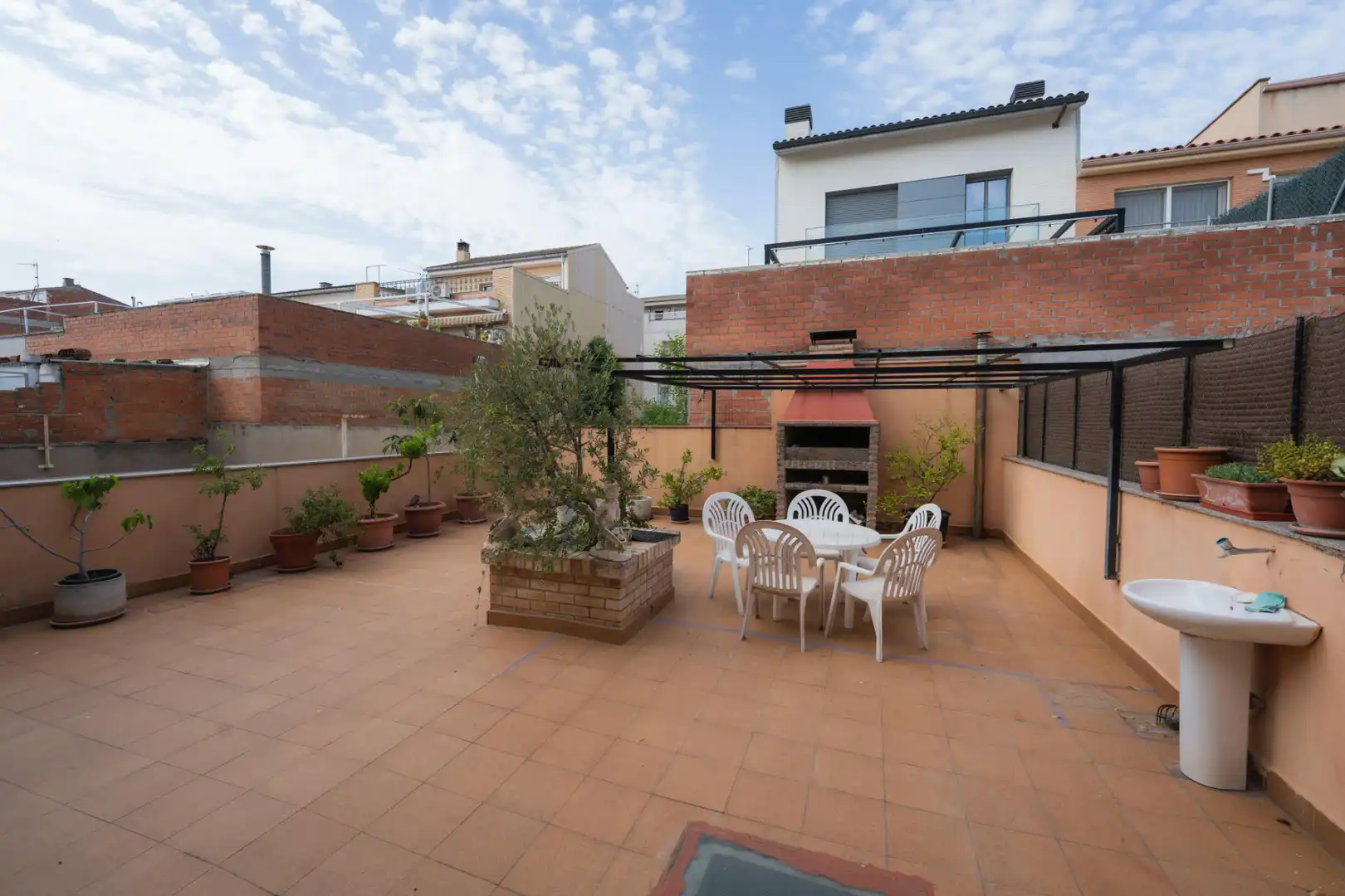 Terraza de Casa adosada en venta en Vilanova del Camí con Aire acondicionado, Calefacción y Terraza