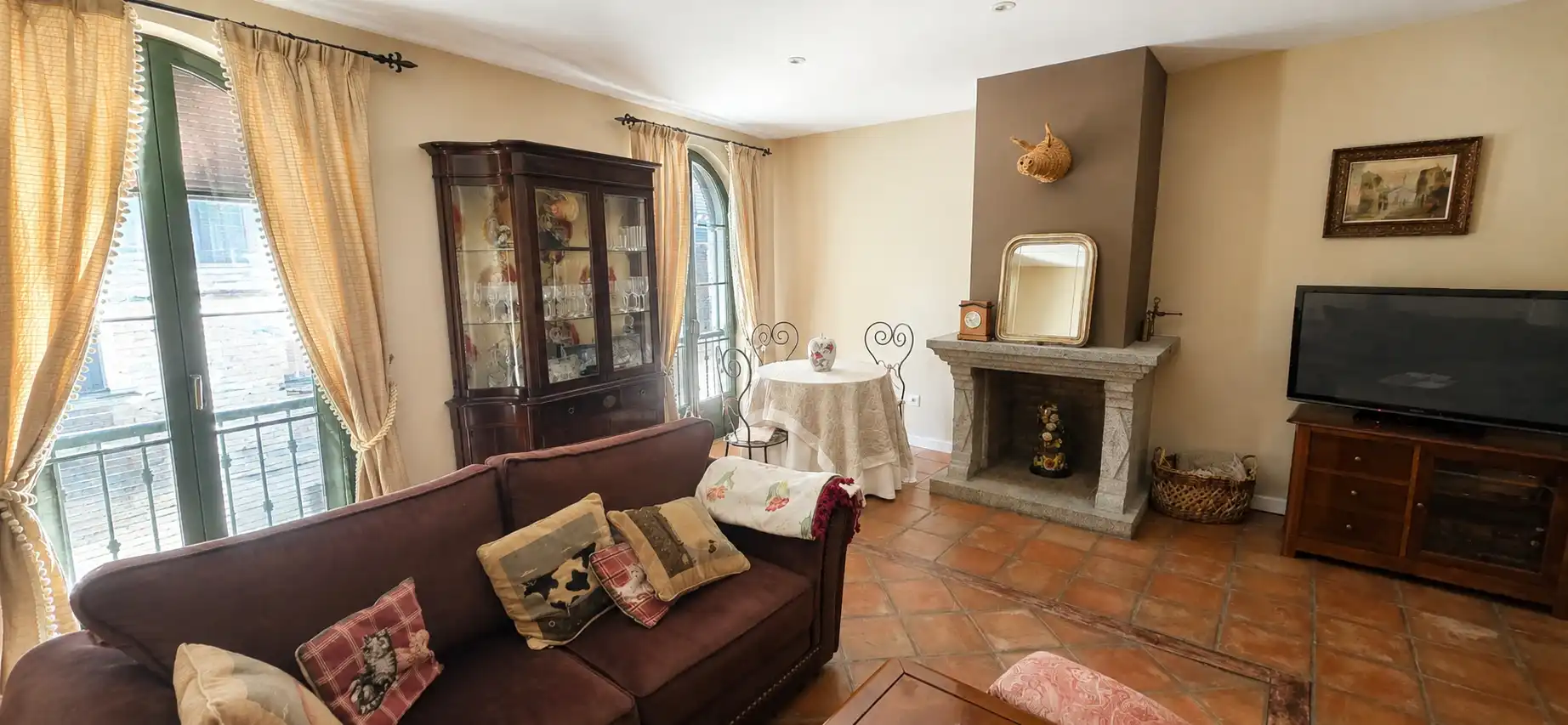 Living room of Houses for sale in Guijuelo  with Balcony