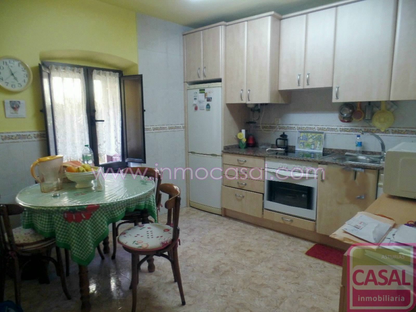 Cocina de Casa o chalet en venta en Mieres (Asturias) con Calefacción, Trastero y Amueblado