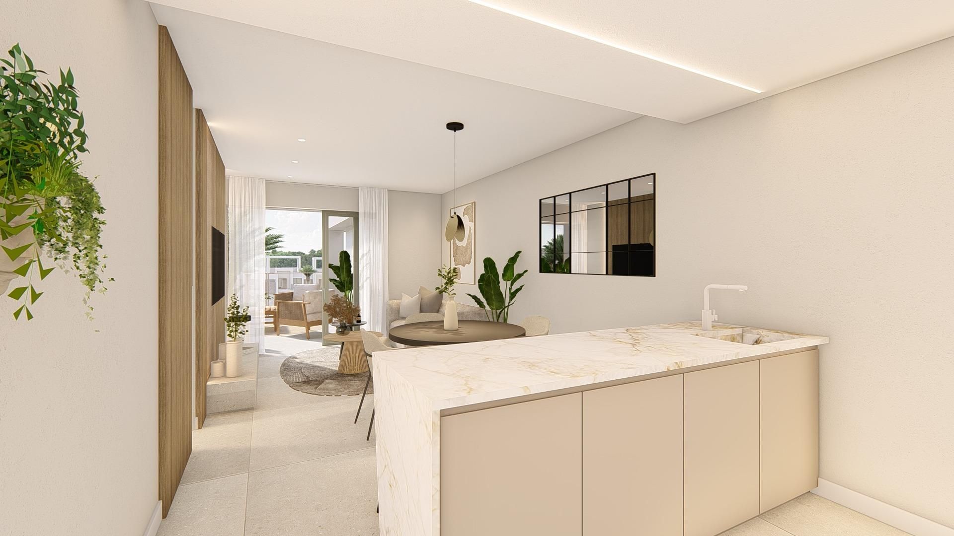 Sala d'estar de Planta baixa en venda en Rojales amb Jardí privat, Terrassa i Piscina comunitària