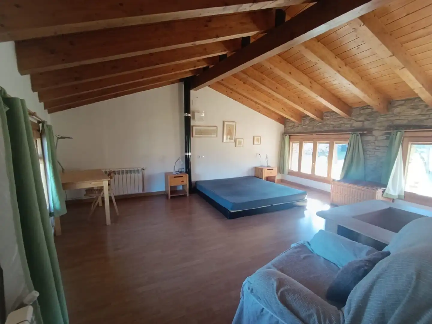 Sala d'estar de Casa o xalet en venda en Graus amb Calefacció, Jardí privat i Traster