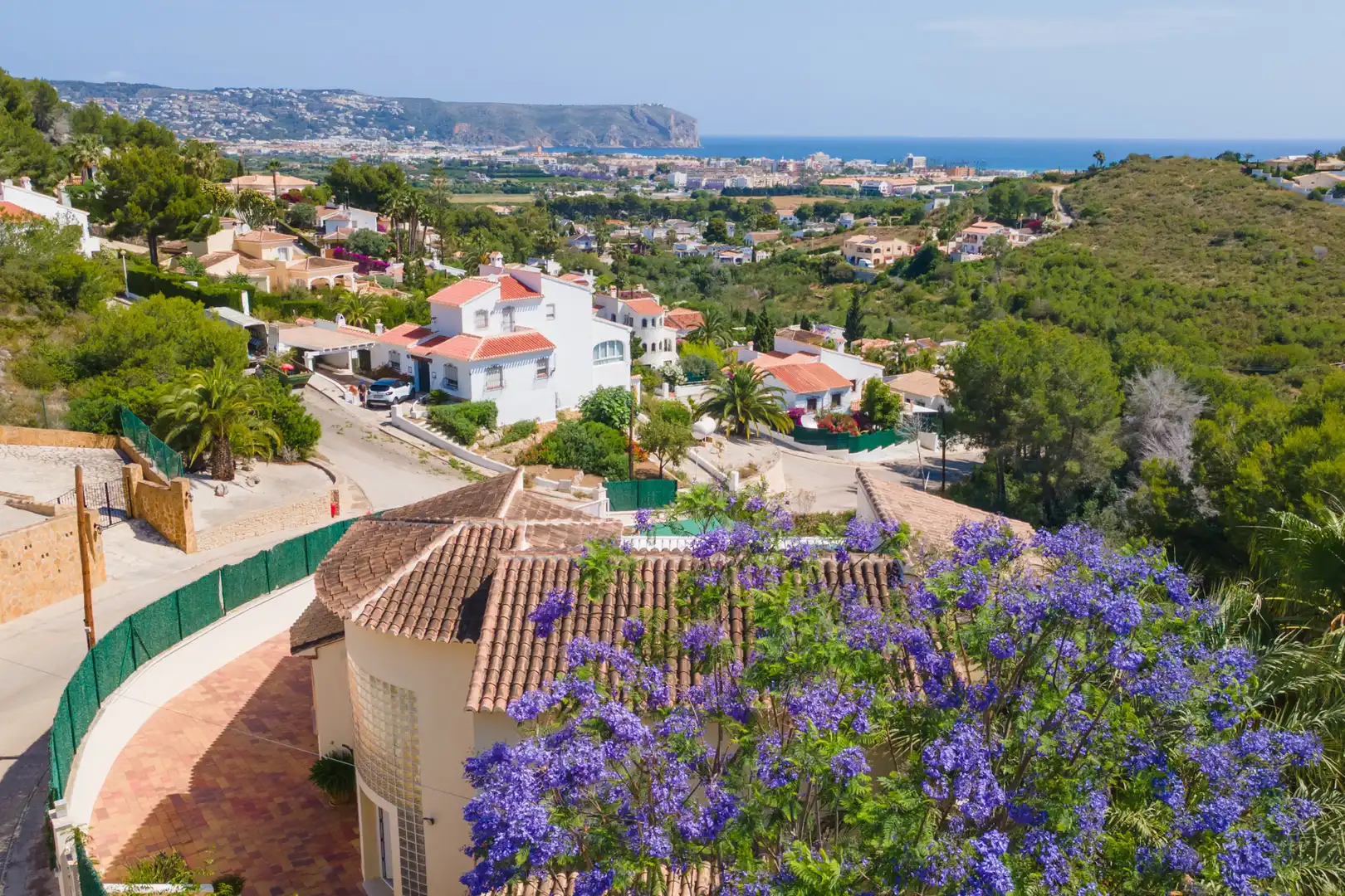 Vista exterior de Casa o chalet en venta en Jávea / Xàbia con Aire acondicionado, Jardín privado y Terraza