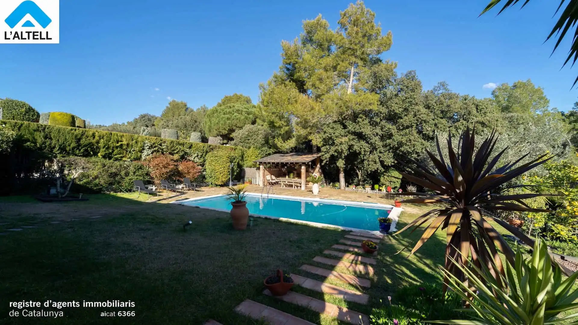 Garten von Haus oder Chalet zum Verkauf in L'Ametlla del Vallès mit Klimaanlage, Heizung und Privatgarten