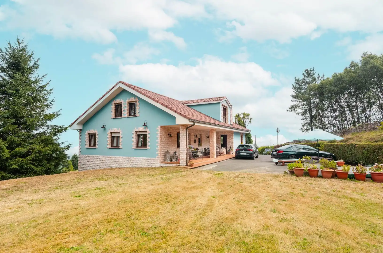 Vista exterior de Casa o chalet en venta en Pravia con Calefacción, Jardín privado y Parquet