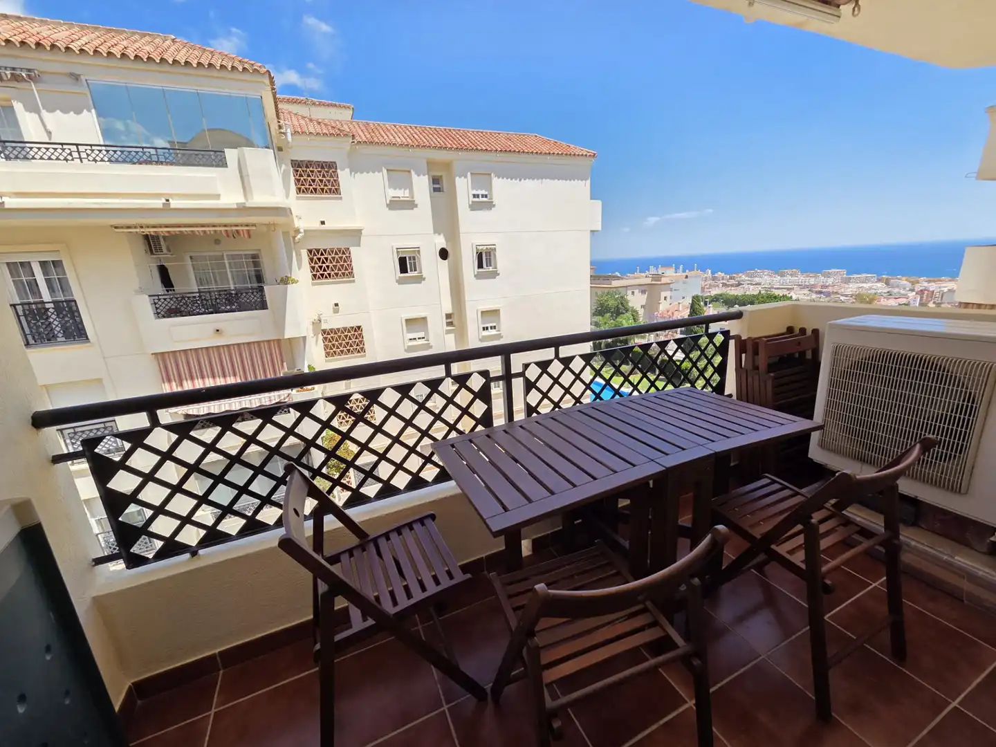 Terraza de Piso en venta en Benalmádena con Aire acondicionado, Calefacción y Parquet