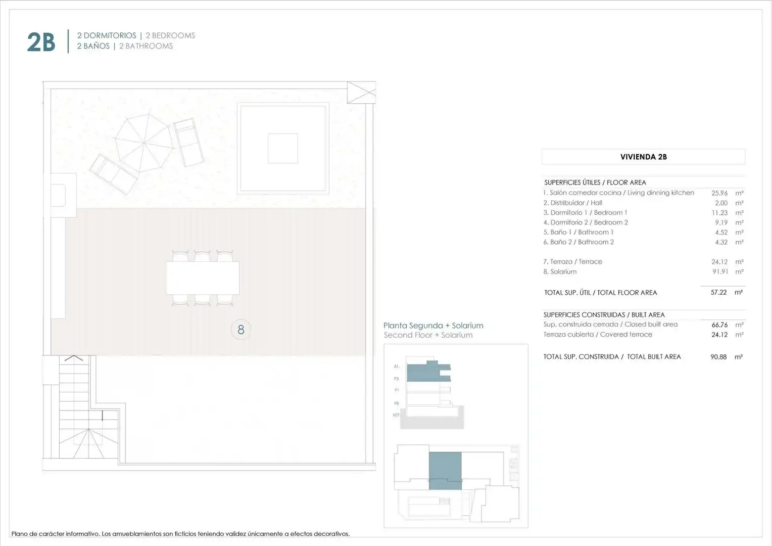 Attique avec piscine à vendre à N/A, imagen 8