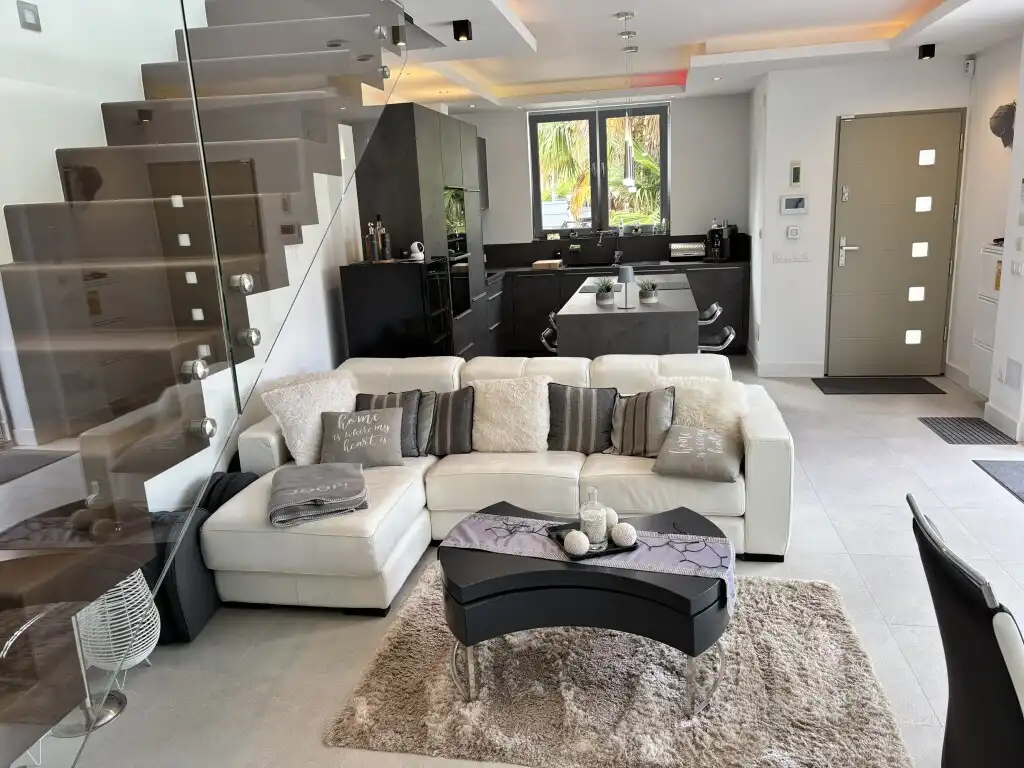 Sala de estar de Casa o chalet en venta en Alcúdia con Aire acondicionado, Calefacción y Jardín privado