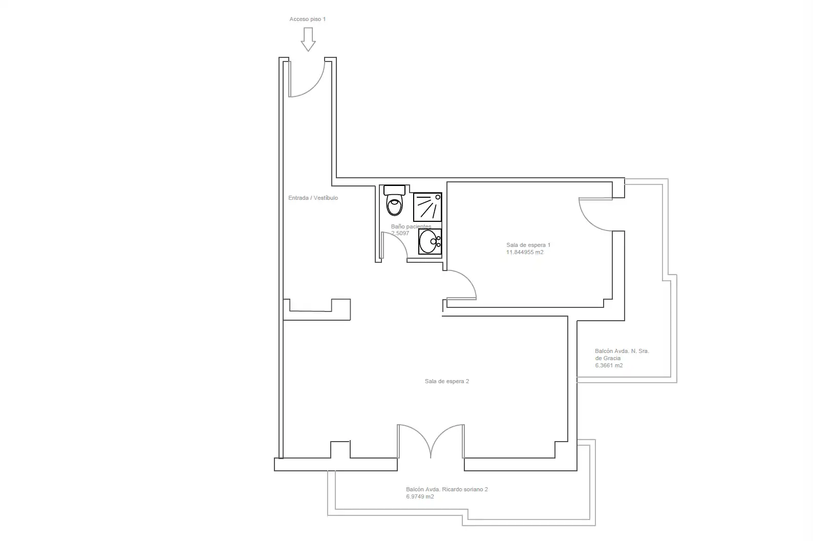 Piso con terraza en venta en Calle Nuestra Señora de Gracia, imagen 18