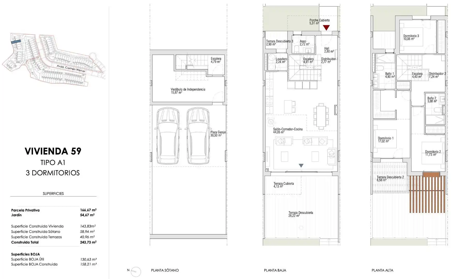 Maison mitoyenne avec piscine à vendre à El Faro de Calaburra - Chaparral, imagen 17