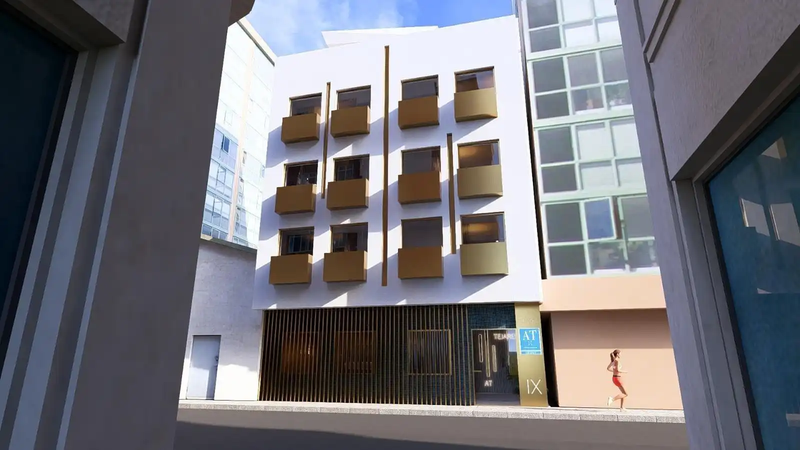 Außenansicht von Wohnung zum Verkauf in Málaga mit Klimaanlage
