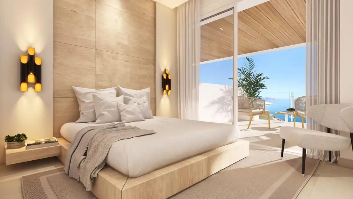 Dormitori de Apartament en venda en Torrox amb Aire condicionat, Calefacció i Terrassa