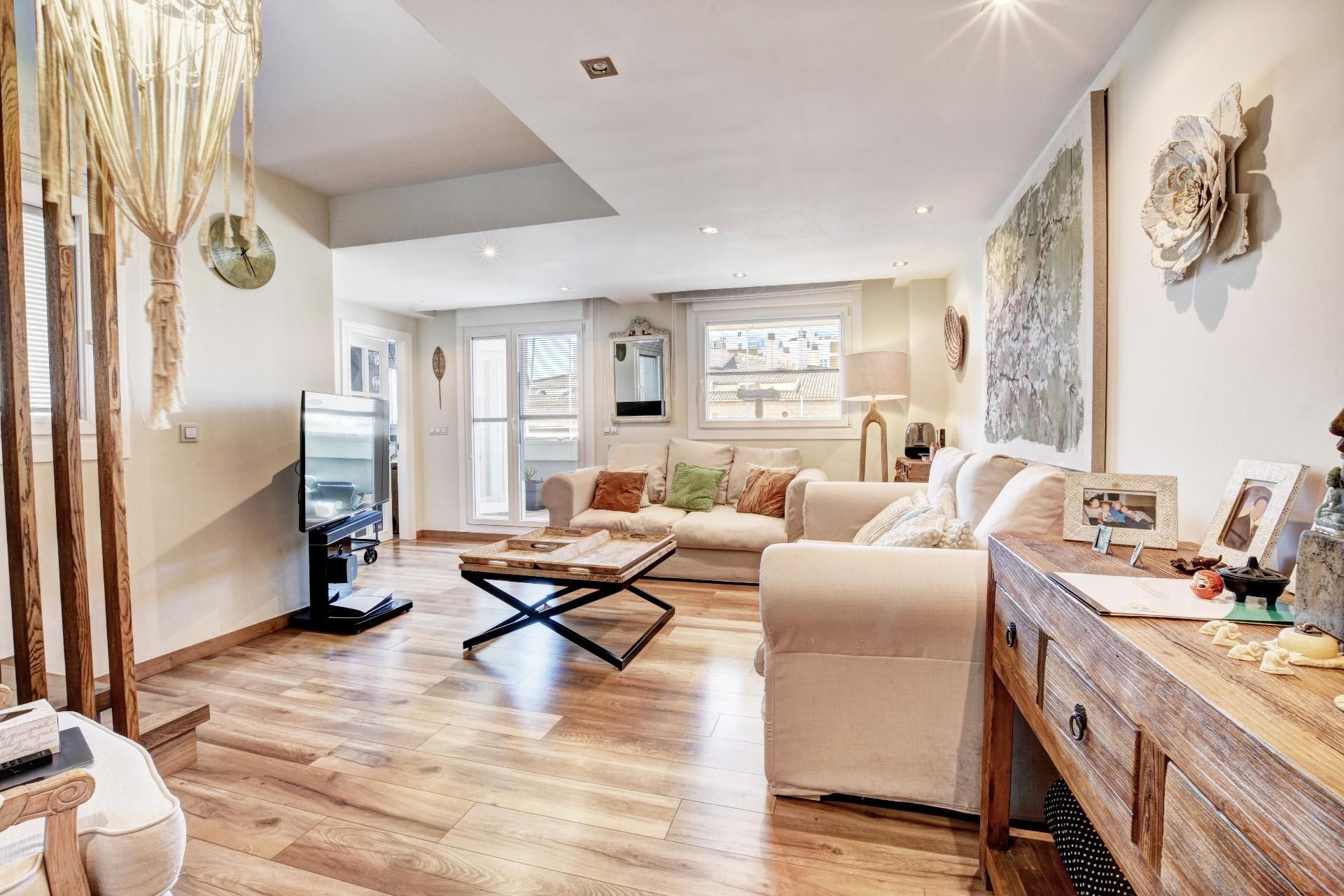 Living room of Attic for sale in Benalmádena  with Air Conditioner, Heating and Private garden