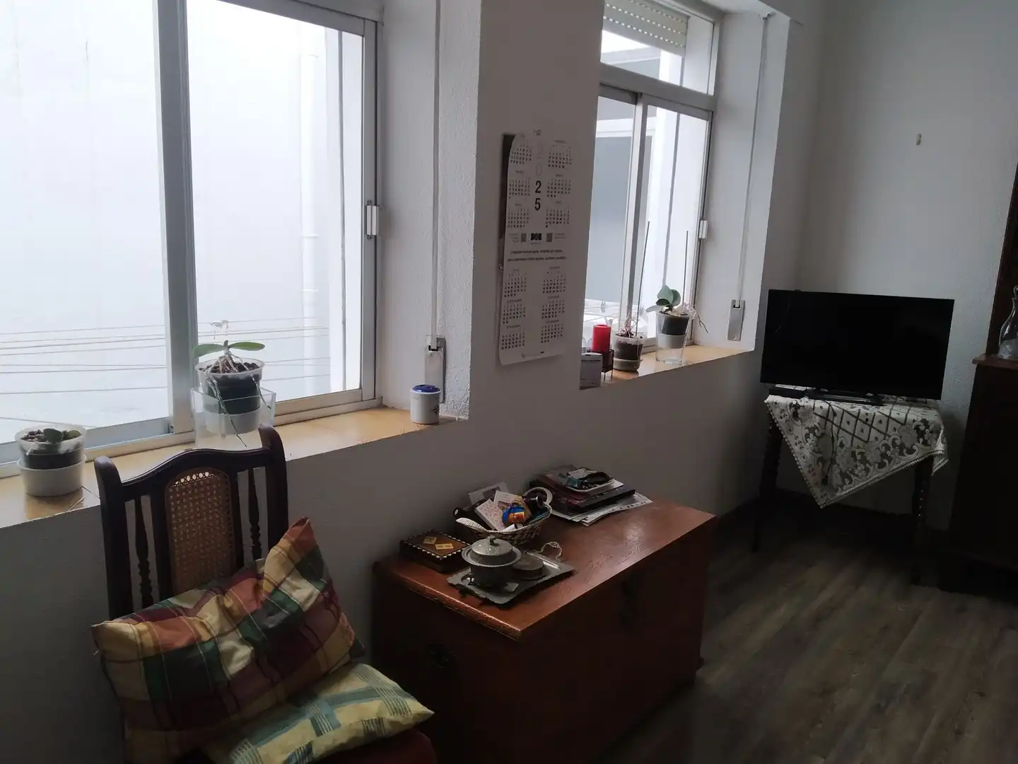 Sala de estar de Piso en venta en Málaga