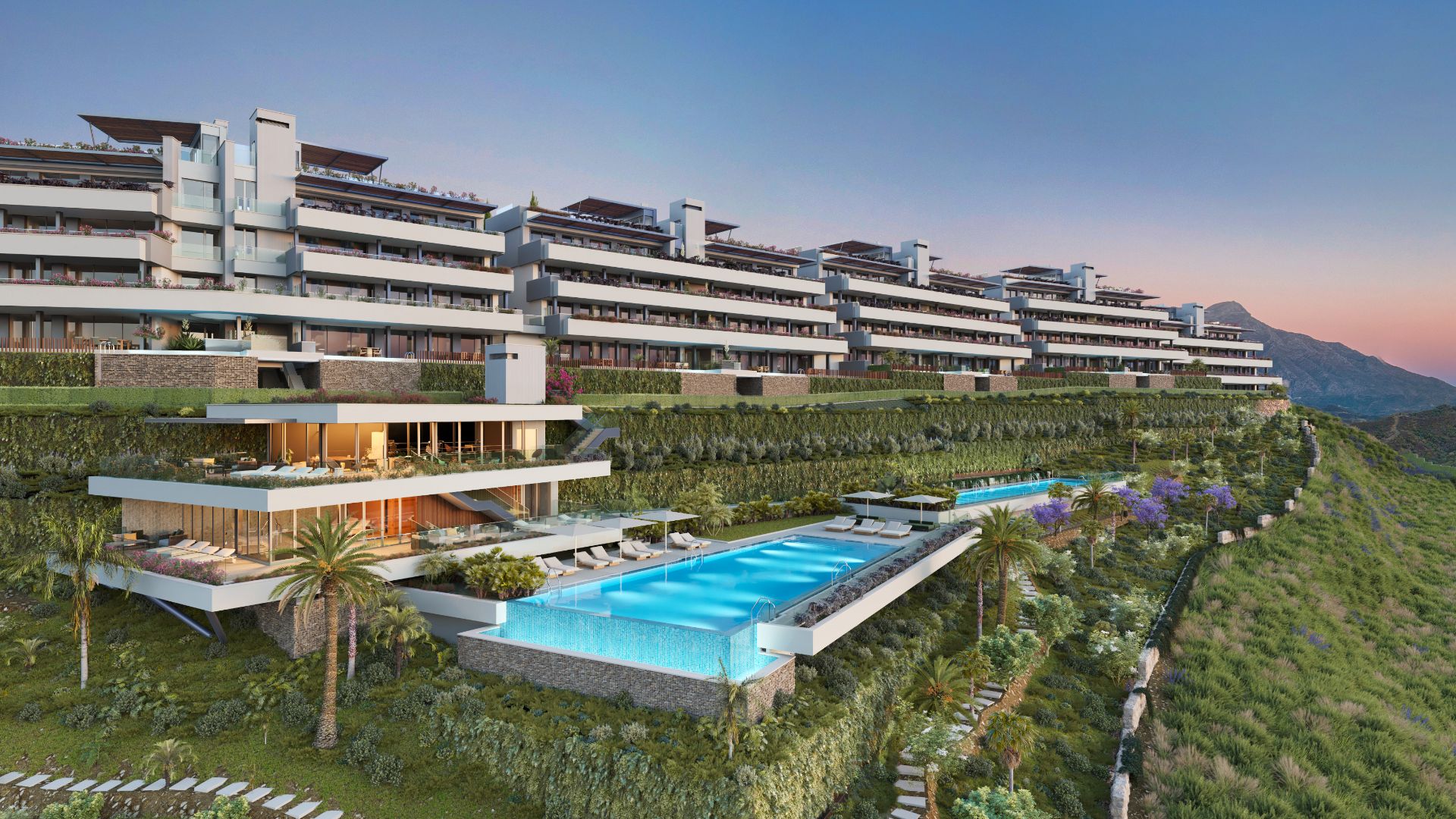 Exterior view of Apartment for sale in Benahavís  with Air Conditioner, Heating and Private garden