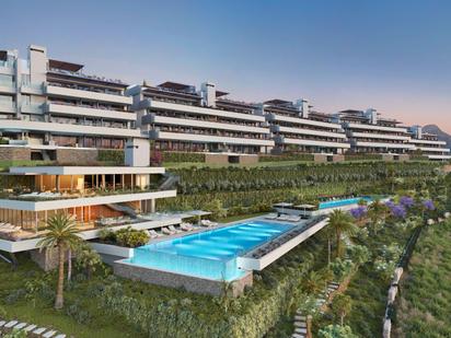 Vista exterior de Apartament en venda en Benahavís amb Aire condicionat, Calefacció i Jardí privat