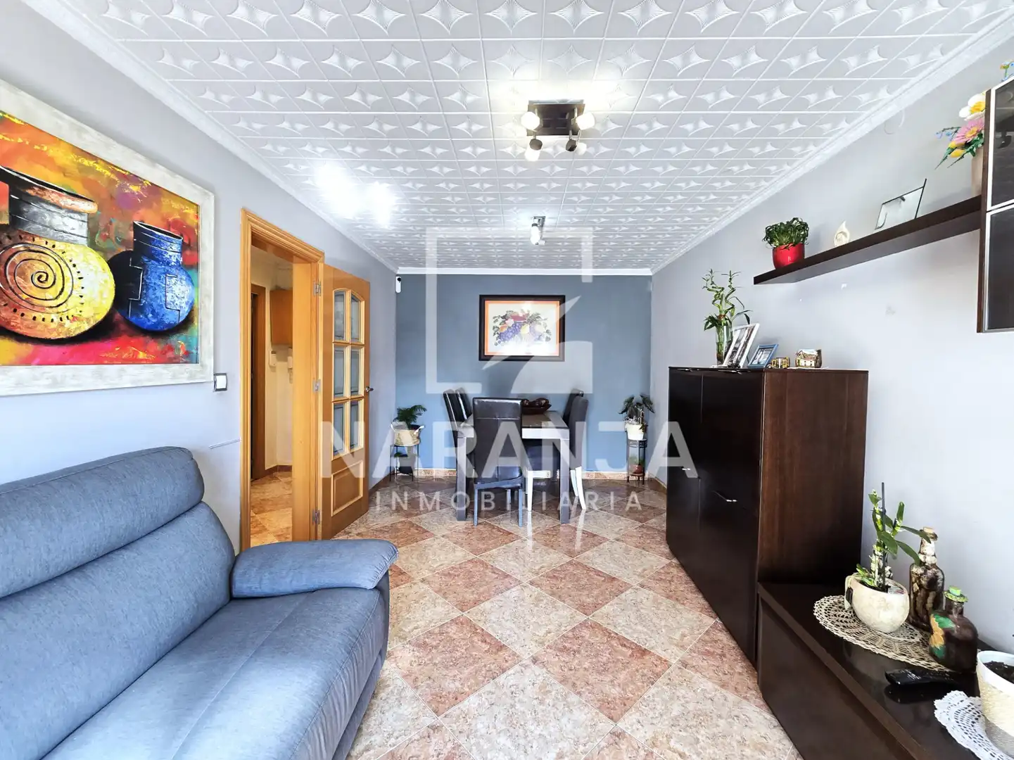Wohnzimmer von Wohnung zum Verkauf in Santa Coloma de Gramenet mit Balkon