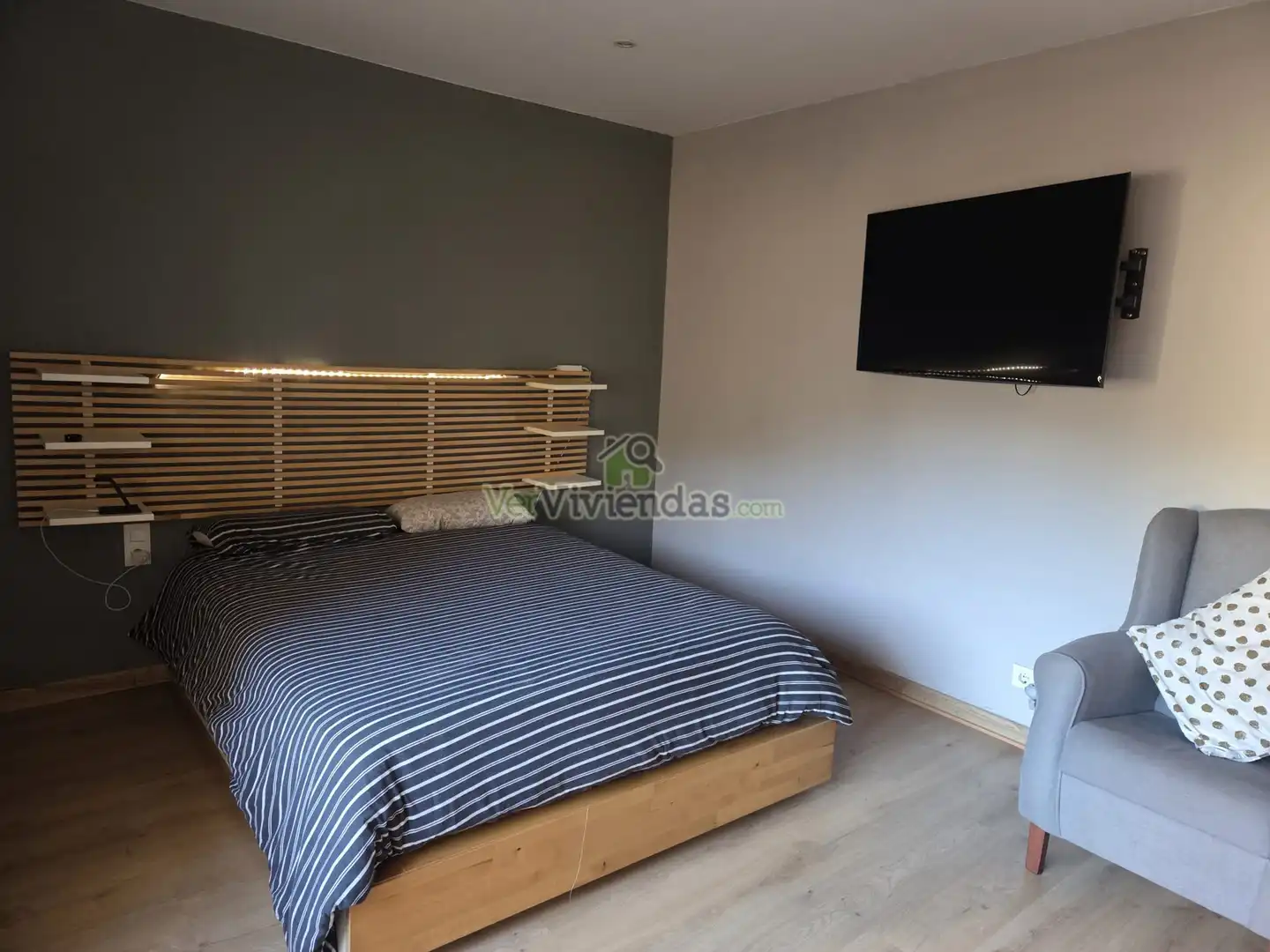 Habitación de Casa o chalet en venta en Vallirana con Aire acondicionado, Calefacción y Jardín privado