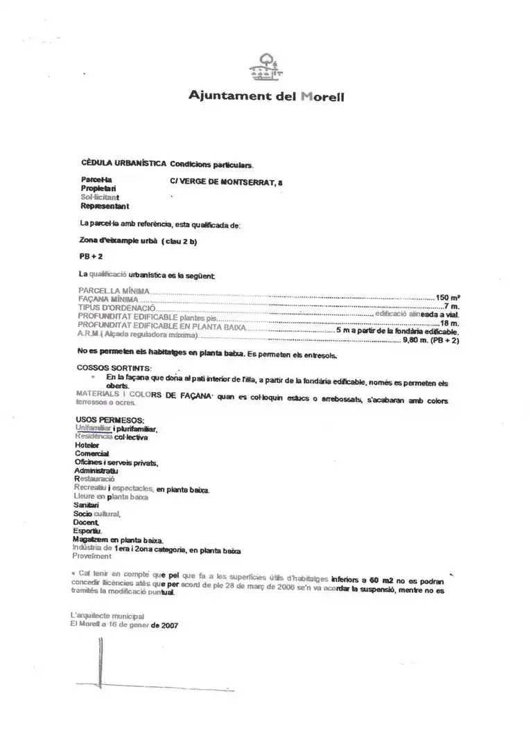 Terreno residencial en venta en Verge de Montserrat, imagen 5