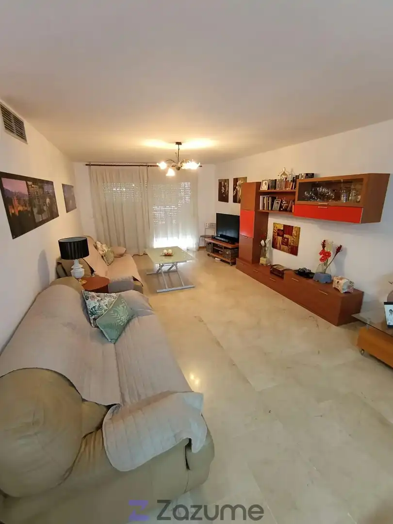 Living room of Flat for rent in Marbella  with Heating, Terrace and Swimming Pool
