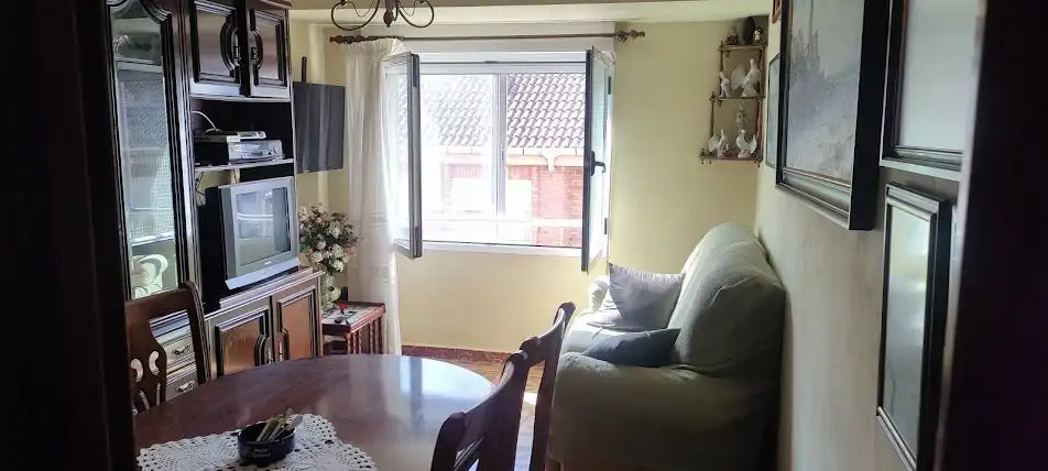Sala d'estar de Pis en venda en Gijón  amb Calefacció i Terrassa