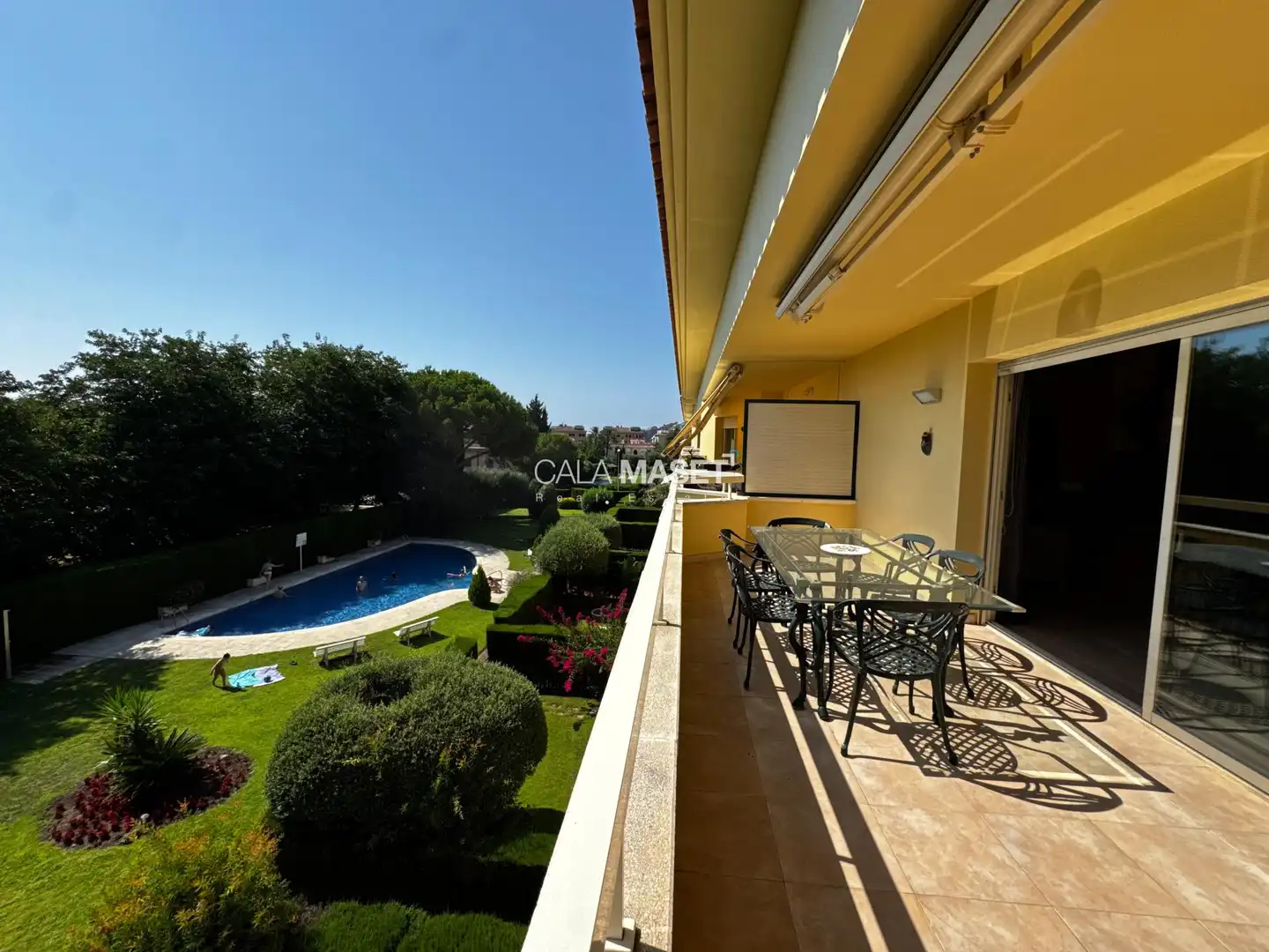 Exterior view of Attic for sale in Sant Feliu de Guíxols  with Heating, Terrace and Swimming Pool