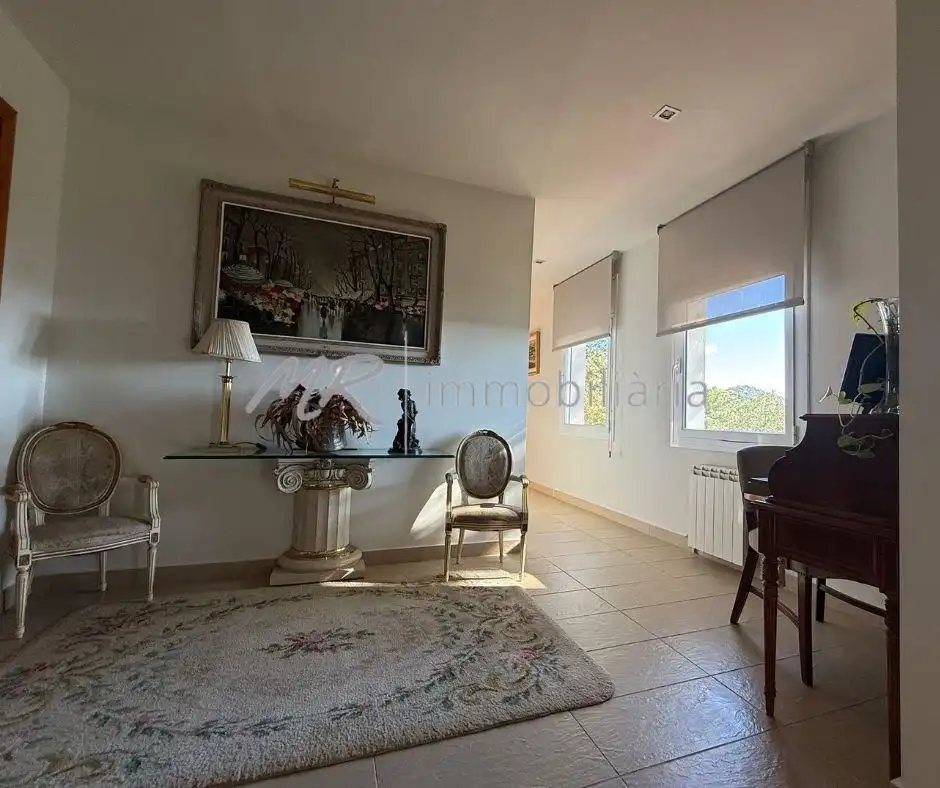 Sala de estar de Casa o chalet en venta en Dosrius con Calefacción, Jardín privado y Terraza