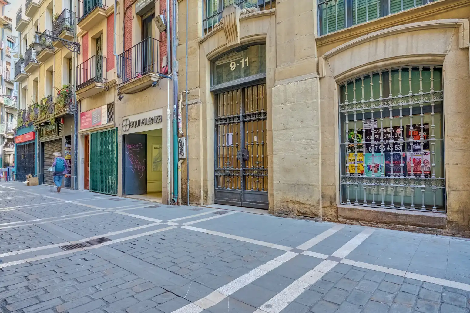 Exterior view of Flat for sale in  Pamplona / Iruña  with Heating, Parquet flooring and Storage room