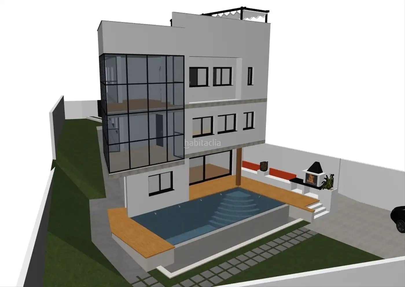 Terreno residencial en venta en Calle los Ficus 5, imagen 4