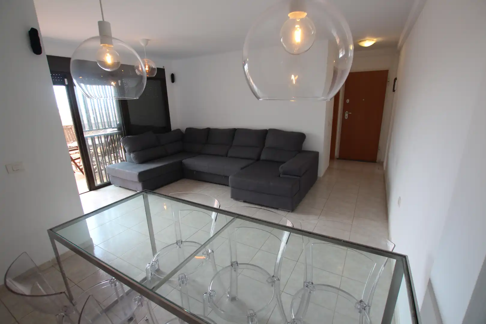 Living room of Flat for sale in Arona  with Terrace, Storage room and Furnished