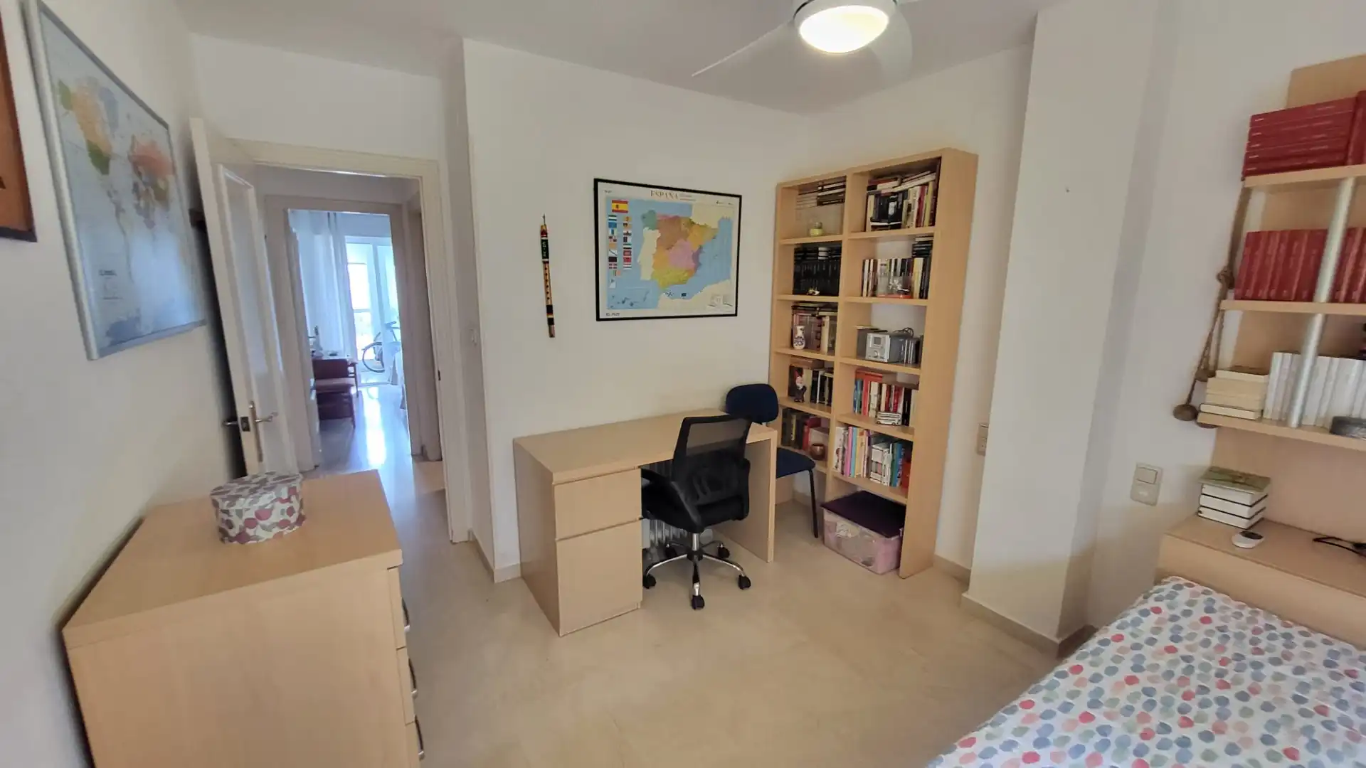 Bedroom of Flat for sale in Rincón de la Victoria  with Terrace, Furnished and Washing machine