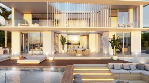 This impressive villa under new construction is situated in the very calm area of Roque del Conde in Costa Adeje. The property wil