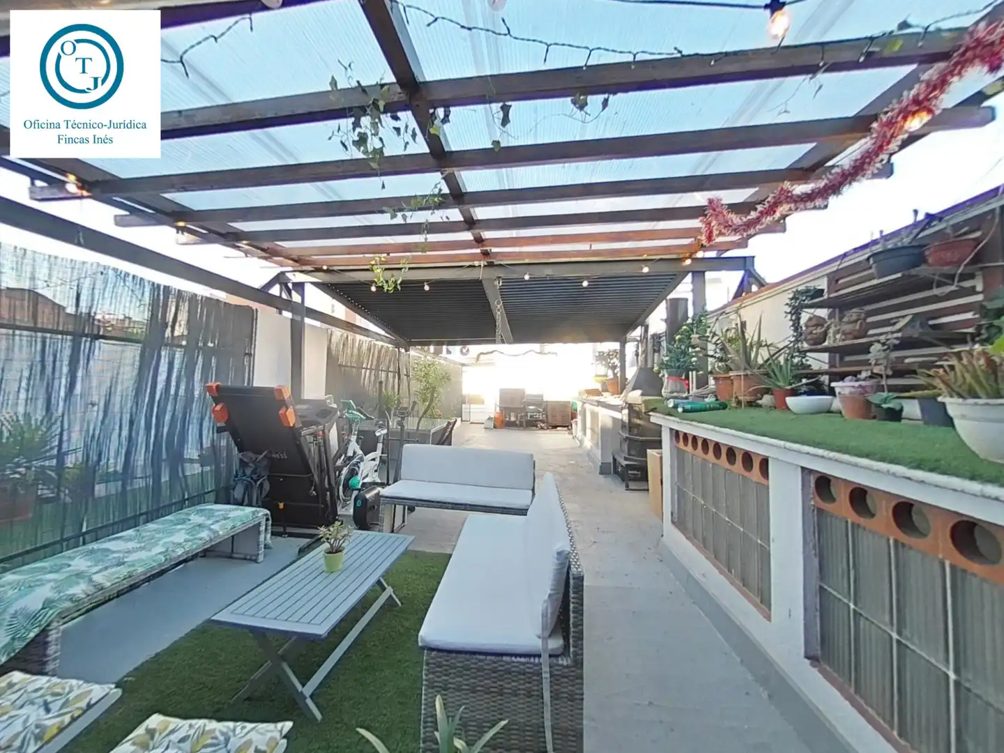 Terrasse von Wohnung zum Verkauf in Mollet del Vallès mit Klimaanlage, Heizung und Parkett