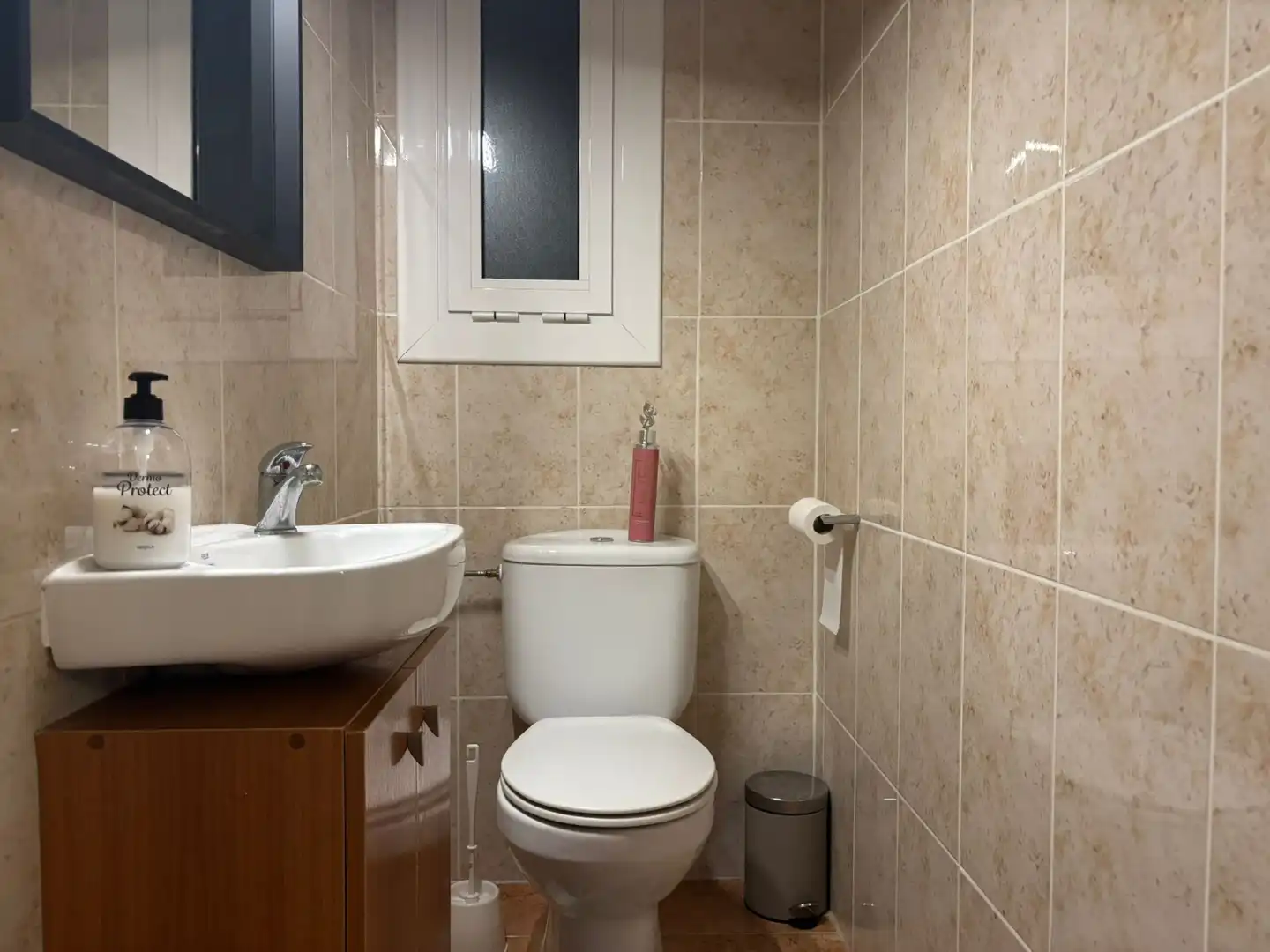 Bathroom of Flat for rent in Cambrils  with Air Conditioner, Furnished and Oven