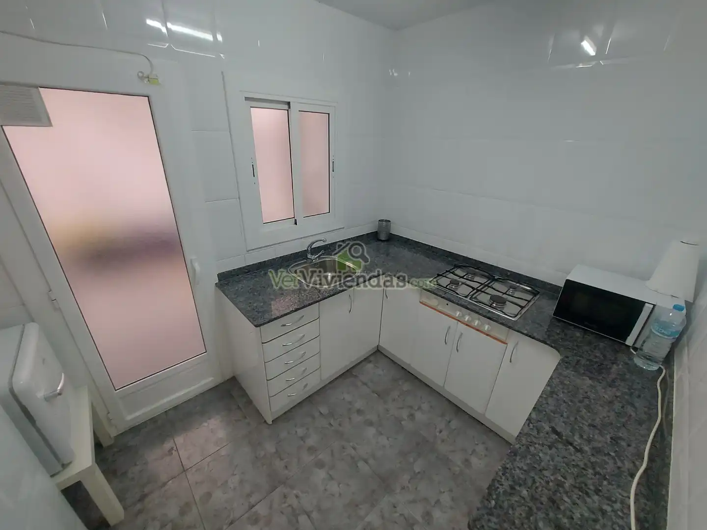 Kitchen of Flat for sale in Sant Andreu de la Barca  with Air Conditioner, Heating and Balcony