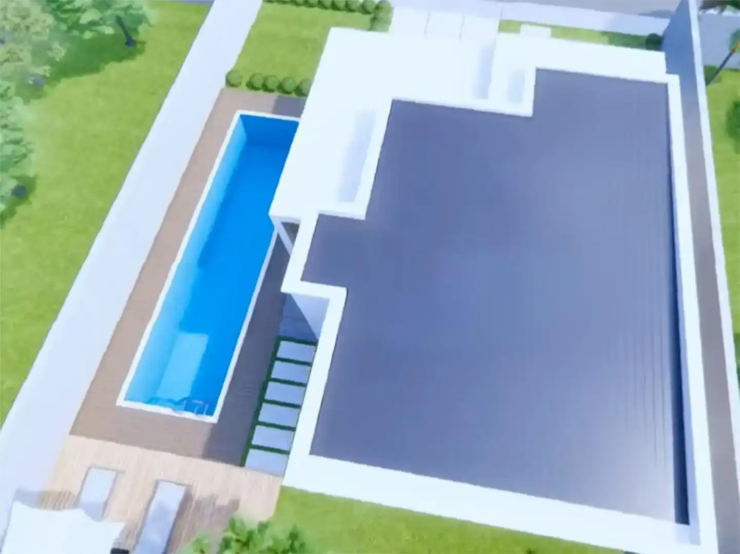 Piscina de Casa o xalet en venda en San Pedro del Pinatar amb Aire condicionat, Piscina i Balcó