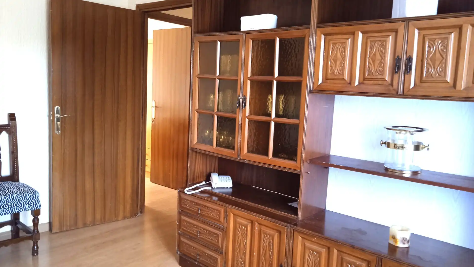 Sala d'estar de Pis de lloguer en Toledo amb Aire condicionat, Calefacció i Parquet