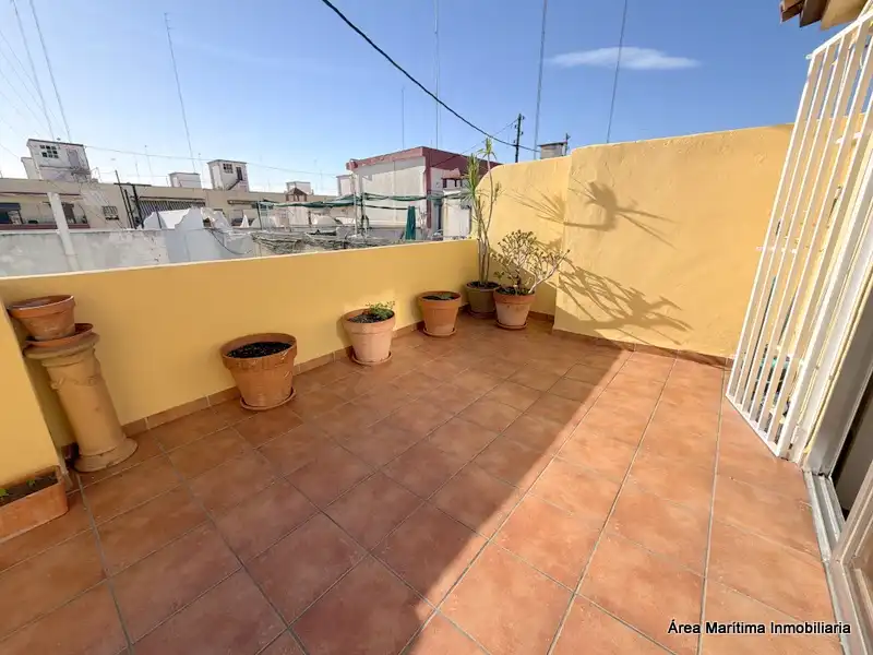 Terrasse von Dachboden zur Miete in Valencia mit Klimaanlage, Heizung und Terrasse