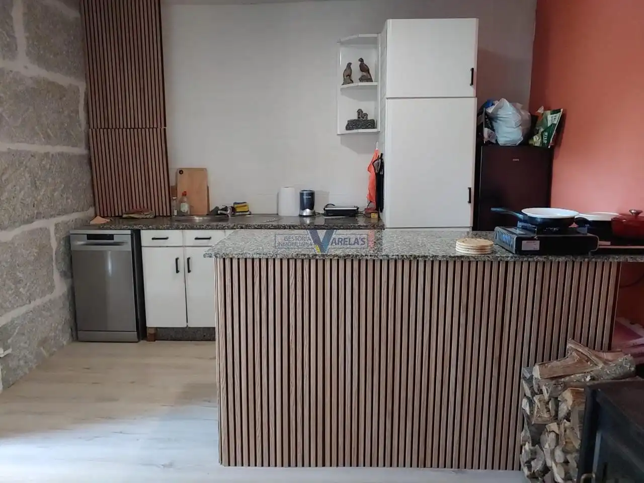 Küche von Haus oder Chalet zum Verkauf in Cenlle mit Privatgarten