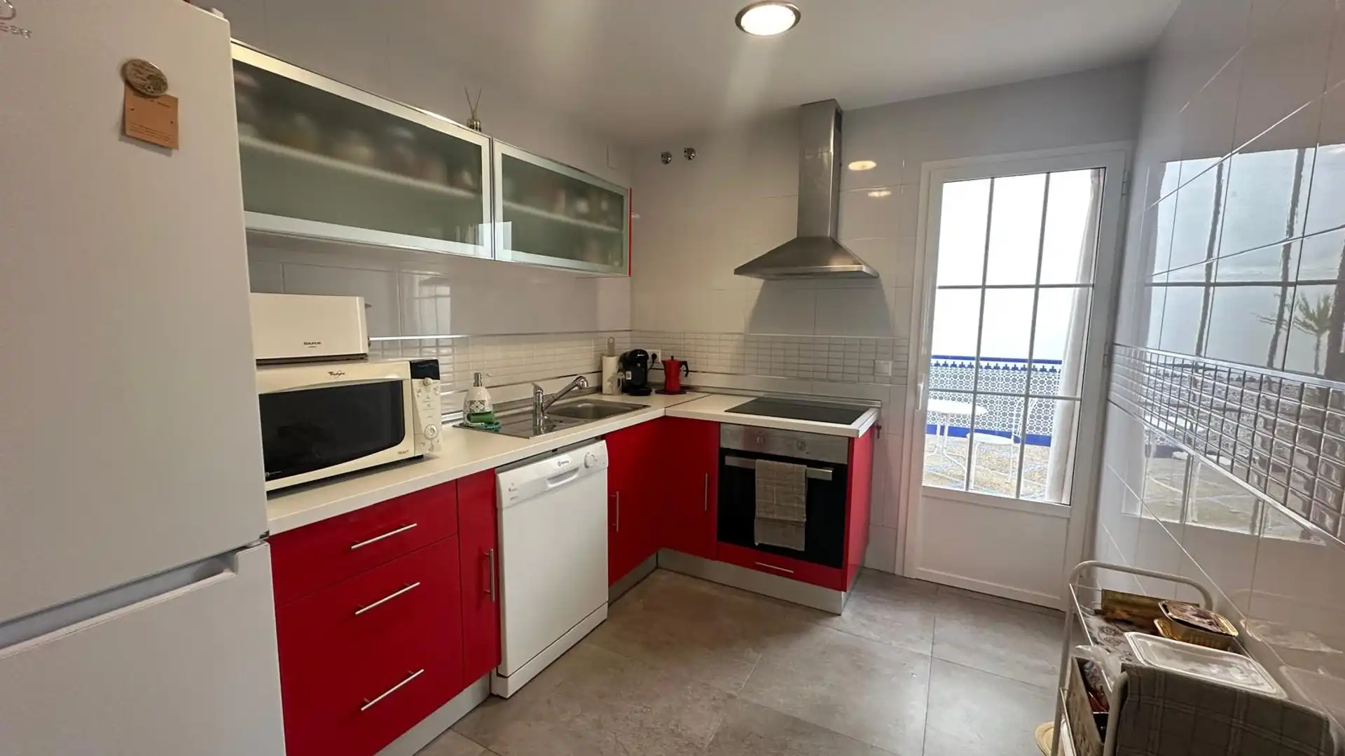 Cocina de Casa adosada en venta en Umbrete con Aire acondicionado y Trastero