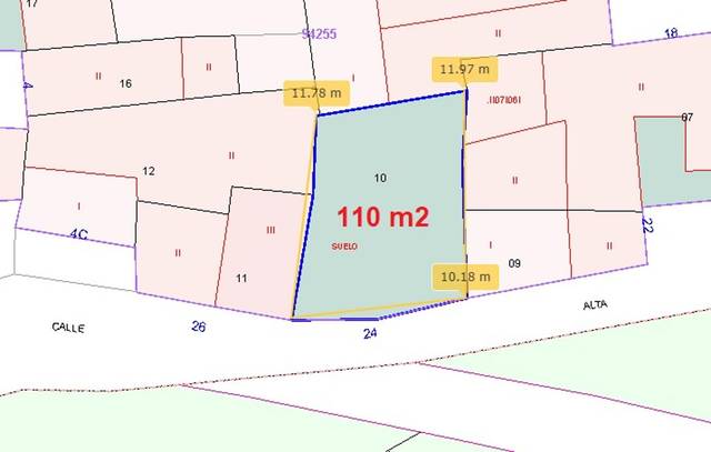 Terreno en Venta en Alta, 24 en Enguídanos