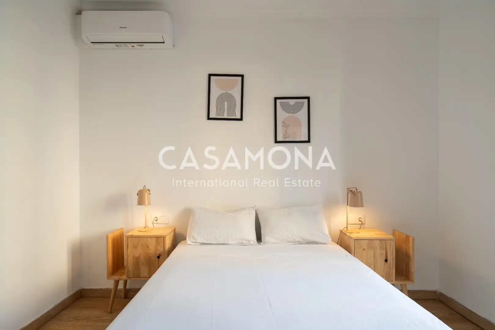Bedroom of Apartments for rent in Barcelona  with Air Conditioner, Heating and Terrace