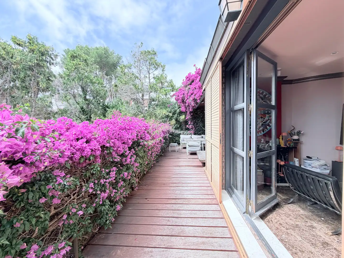 Terrasse von Haus oder Chalet zum Verkauf in Castelldefels mit Klimaanlage, Heizung und Privatgarten