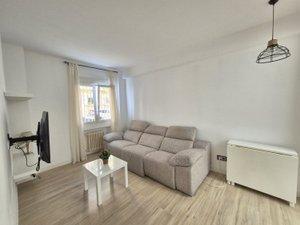 Living room of Planta baja for sale in  Madrid Capital  with Air Conditioner and Heating