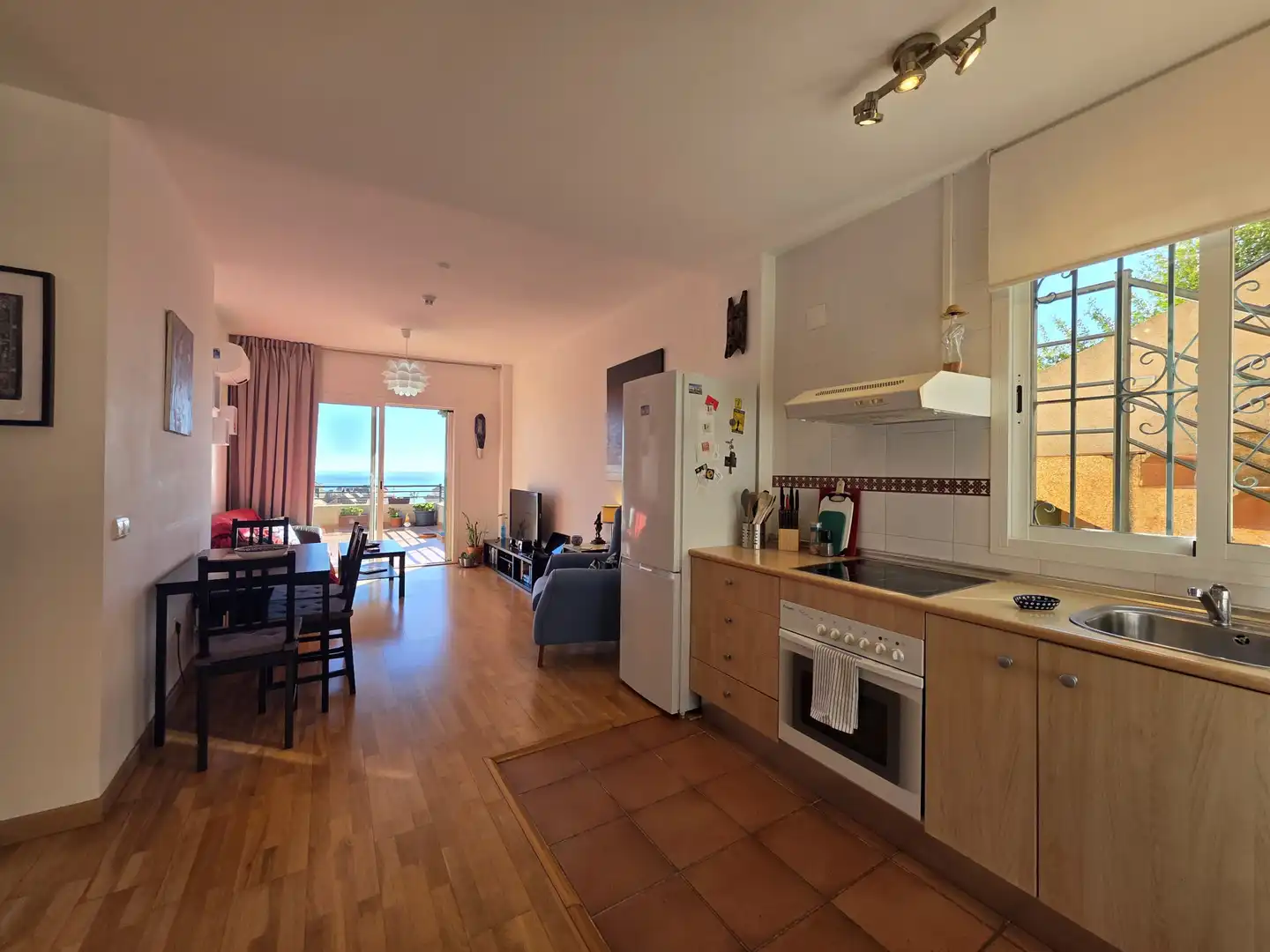 Cocina de Apartamento en venta en La Alcaidesa con Aire acondicionado, Terraza y Piscina