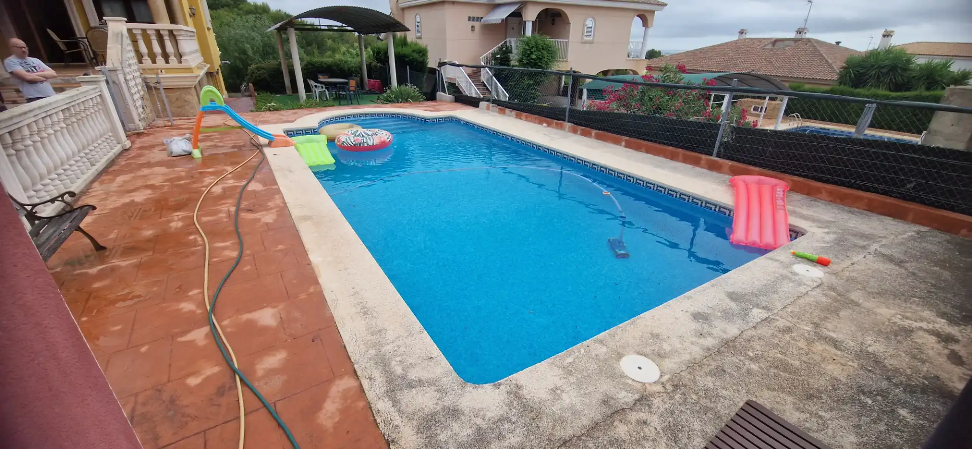 Piscina de Casa o xalet de lloguer en Benifaió amb Aire condicionat, Calefacció i Jardí privat