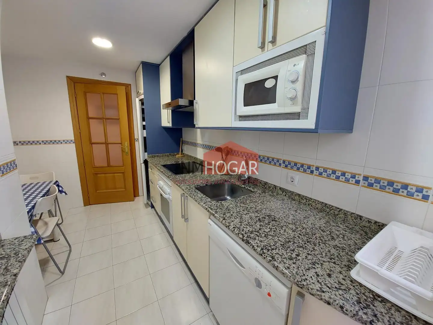 Kitchen of Flat for rent in Ávila  with Heating, Terrace and Furnished