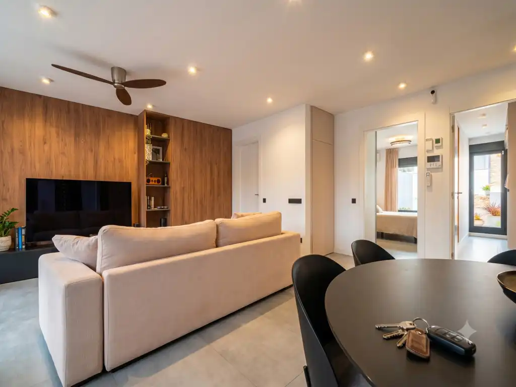 Living room of Detached homes for sale in Sitges  with Air Conditioner, Heating and Private garden